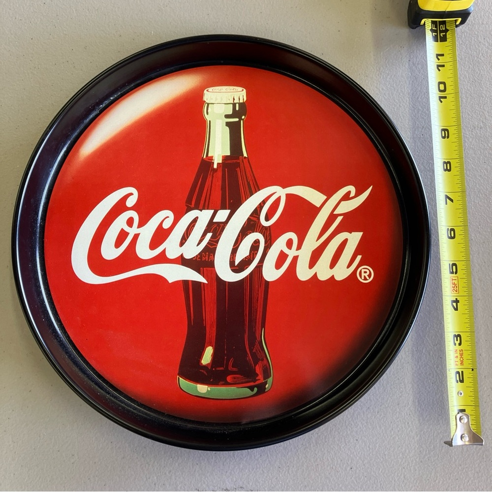 Coca-Cola Red Round Tray